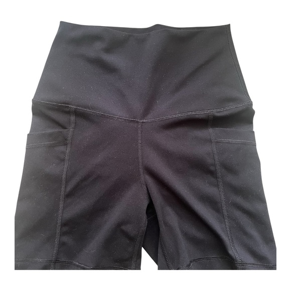 Yogalicious Black Bike Shorts High-Waisted Performance XS polyester spandex - Picture 2 of 12